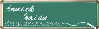 Annick Haidn Visitenkarte